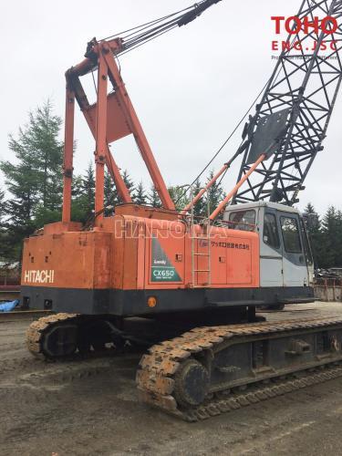 Cẩu bánh xích HITACHI CX650 1998 65 tấn