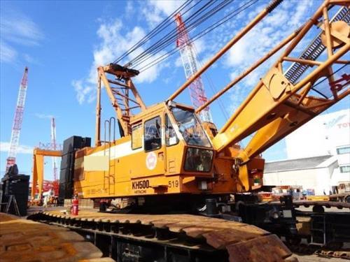 Cẩu bánh xích HITACHI KH500-3 1993 100 tấn