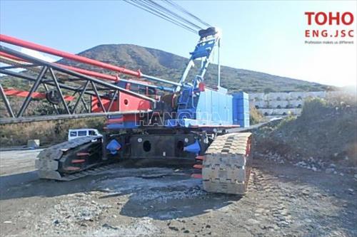 Cẩu bánh xích HITACHI-SUMITOMO SCX1200-2 2007 120 tấn