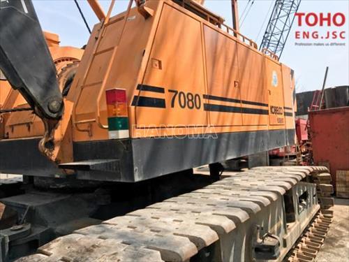 Cẩu bánh xích KOBELCO 7080 1996 80 tấn